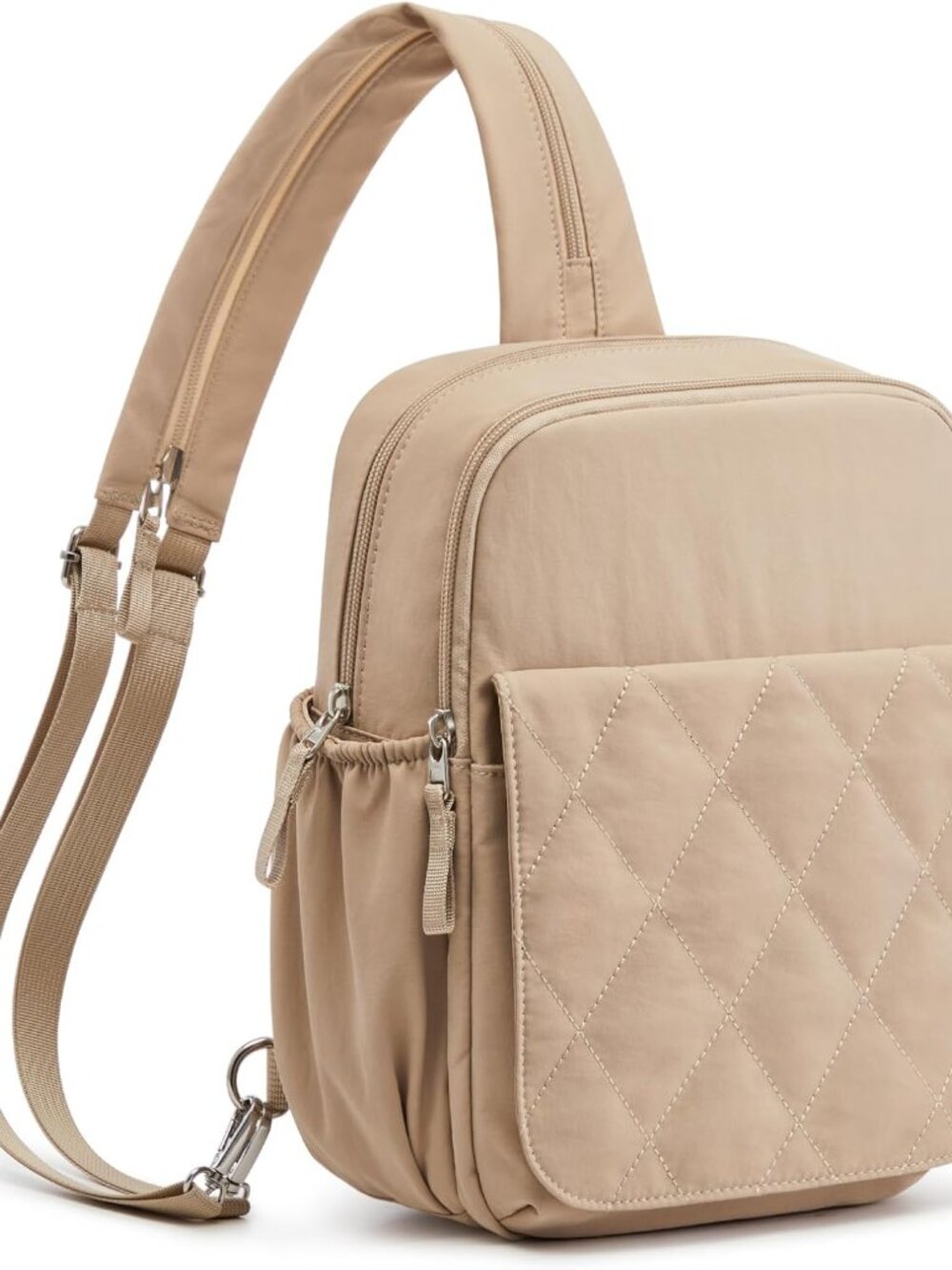 Small Diaper Bag Backpack for Women, Mini Crossbody Diaper Bag Purse